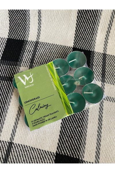 Tealight Candles - Calming Lemongrass